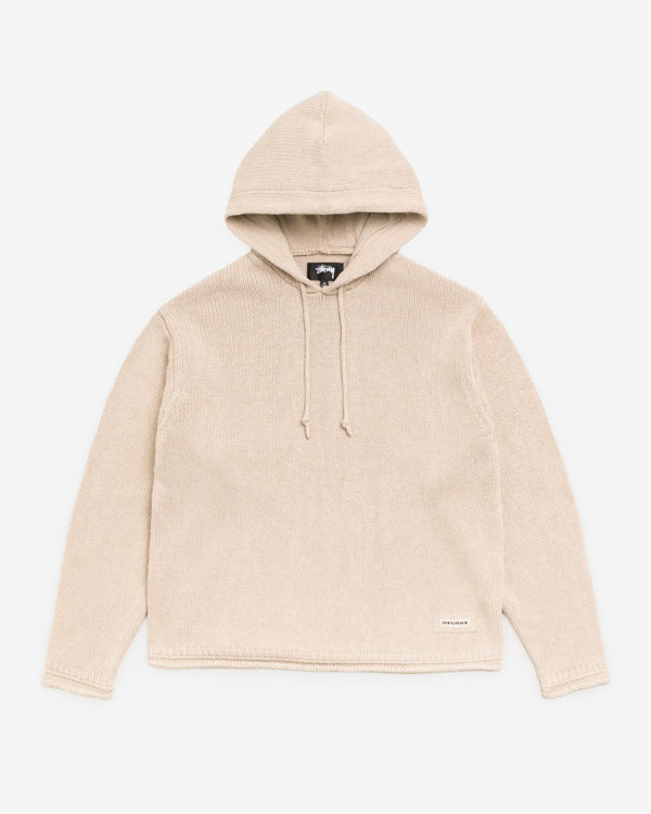 Stüssy - Men's Beach Hooded Sweater - (Oatmeal)