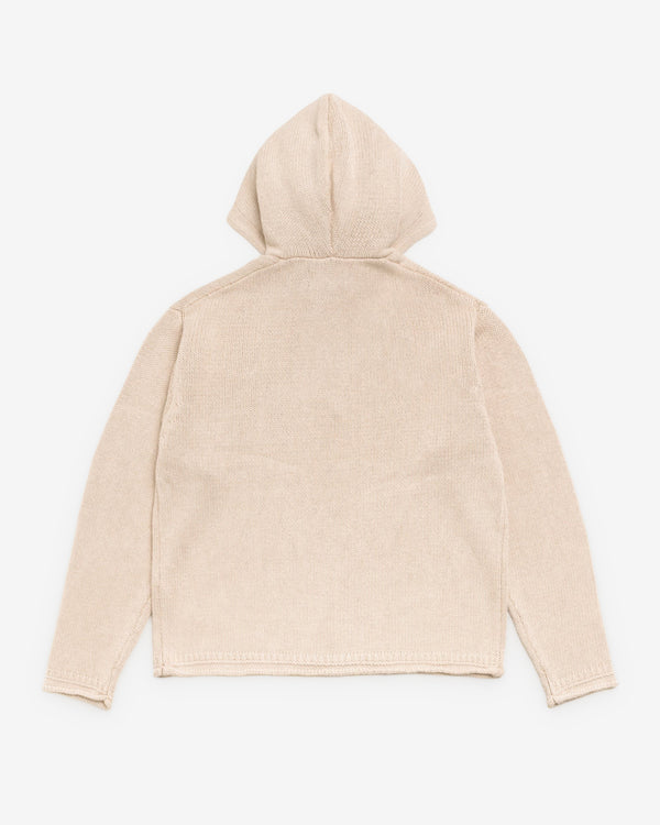 Stüssy - Men's Beach Hooded Sweater - (Oatmeal)