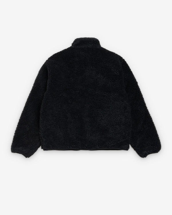 Stüssy - Men's Sherpa Reversible Jacket - (Black)