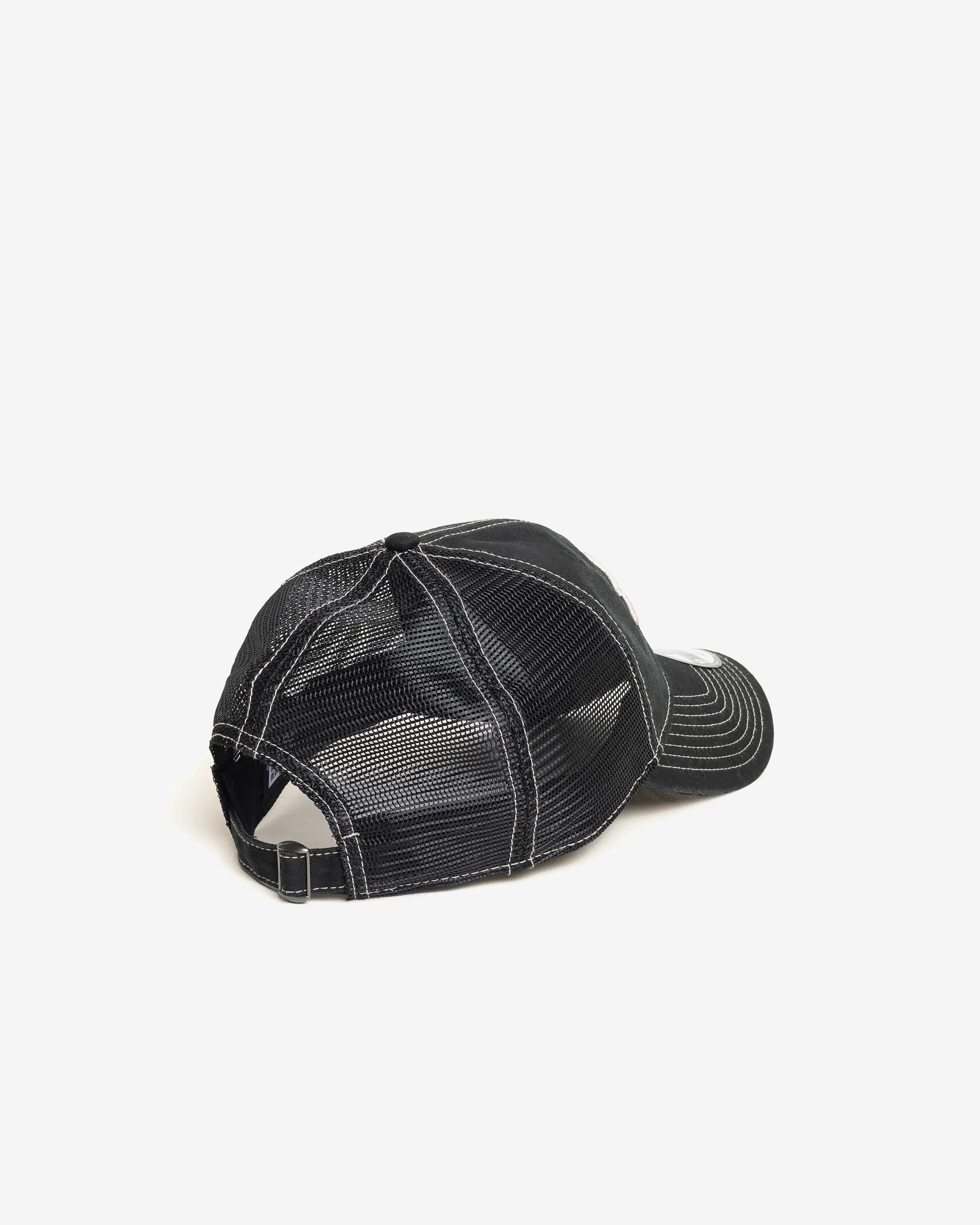 Stussyメッシュキャップ9TWENTY BASIC TRUCKER Stüssy: Men's Washed Basic Trucker 9Twenty (Black) | Dover Street