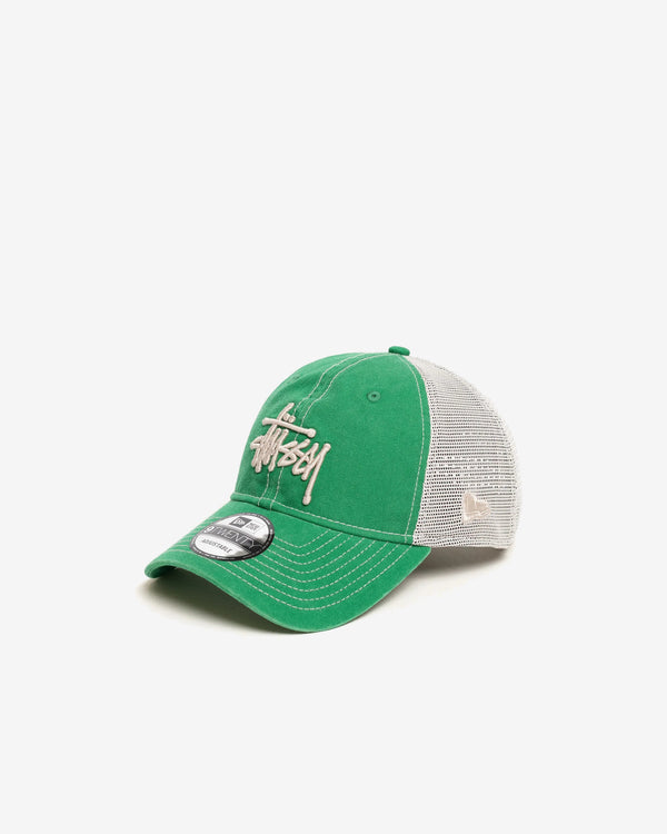Stussy - Men's Washed Basic Trucker 9Twenty - (Green)