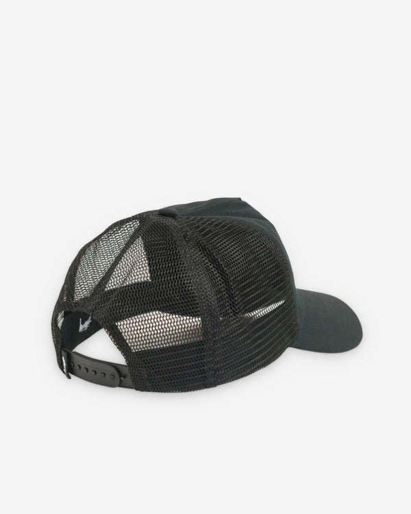 Stüssy - Men's Trucker S Crown Cap - (Black)