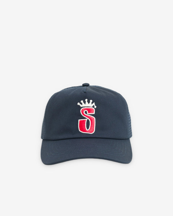Stüssy - Men's Trucker S Crown Cap - (Navy)