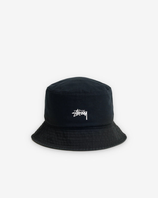 Stüssy - Men's Reversible Stock Bucket Hat - (Black/Olive)