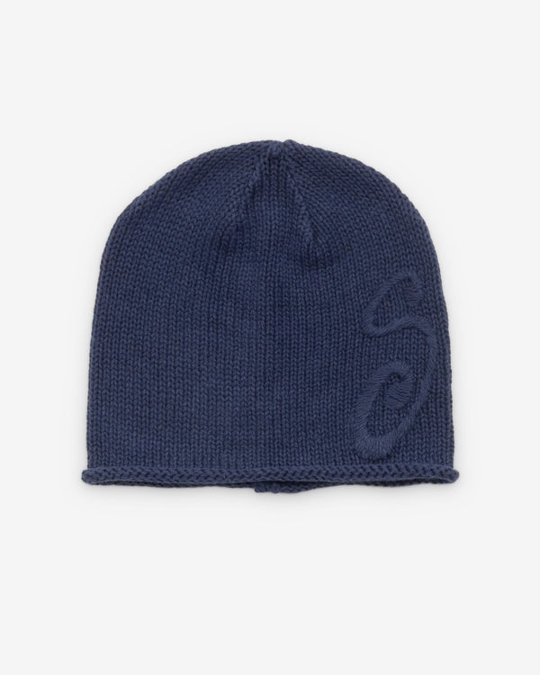 Stüssy - Men's S Knit Skullcap - (Navy)