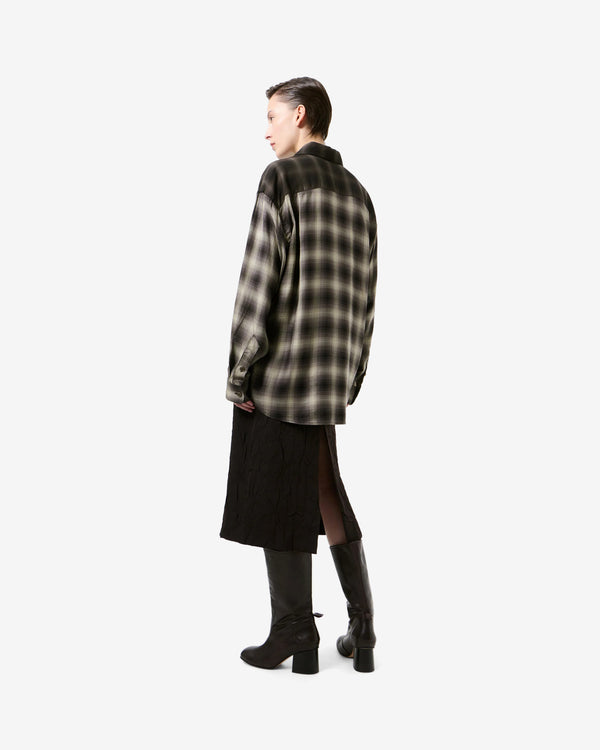 Our Legacy - Women's Favourite Shirt - (El Paso Check Saloon Tencel)