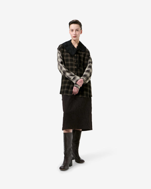 Our Legacy - Women's Favourite Shirt - (El Paso Check Saloon Tencel)