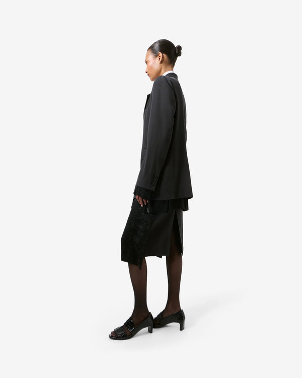 Our Legacy - Women's Drip Blazer - (Loam Kinetic Wool)