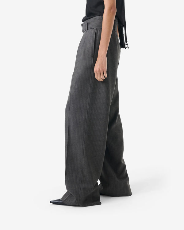 Our Legacy - Women's Soar Trouser - (Phase Stripe Motion Woolcot)