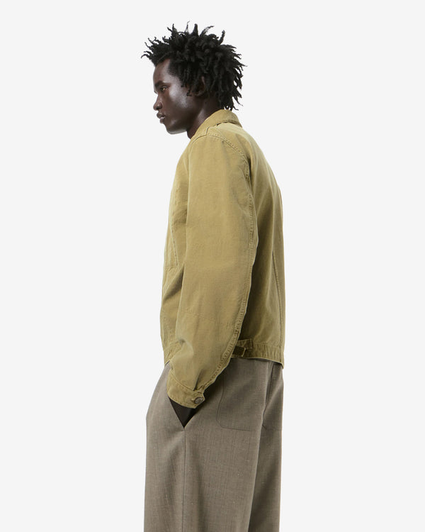 Our Legacy - Men's Machine Jacket - (Pigment Khaki Knife Edge Twill)