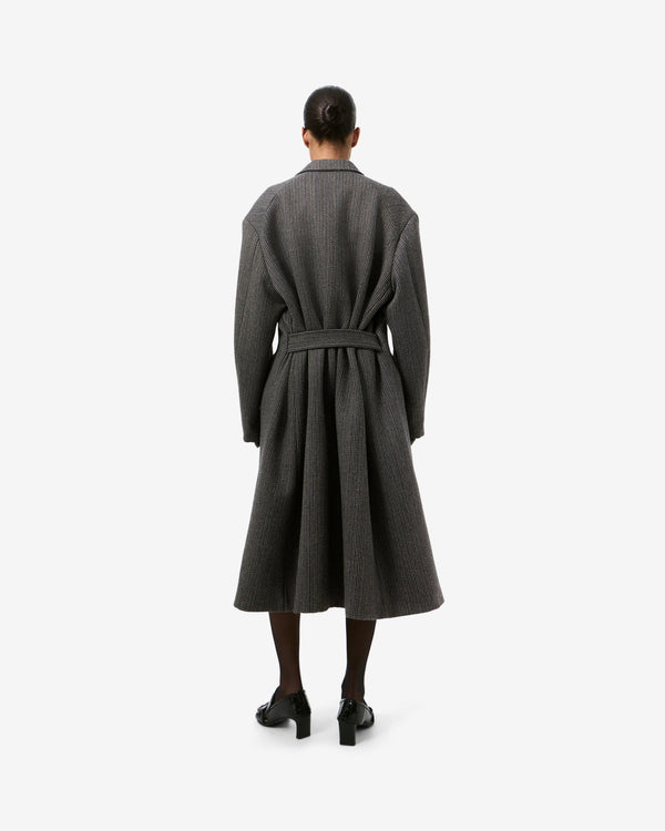 Our Legacy - Women's Alp Coat - (Ledger Wool Broken Herringbone)