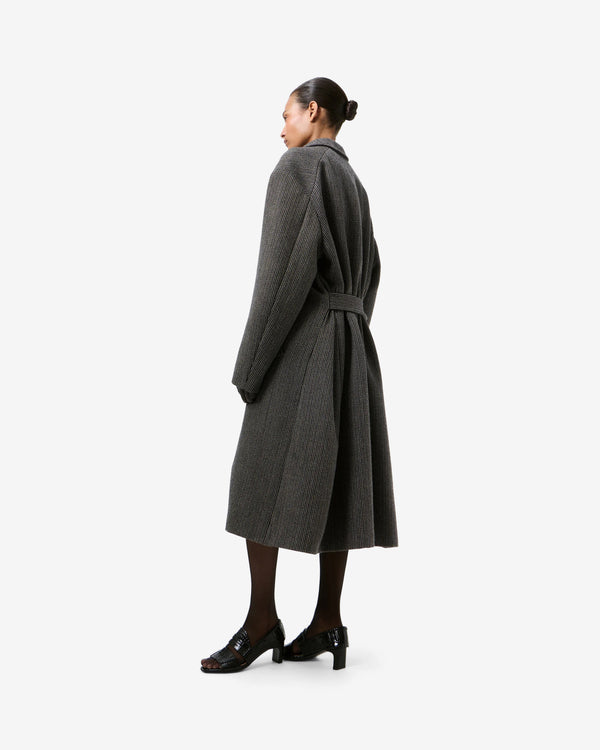 Our Legacy - Women's Alp Coat - (Ledger Wool Broken Herringbone)