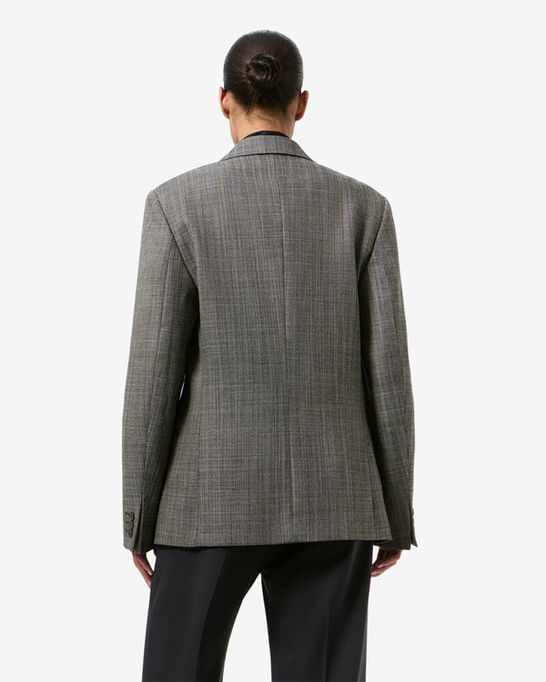 Our Legacy - Women's Solaris Blazer - (Flint Shift Forge Wool)