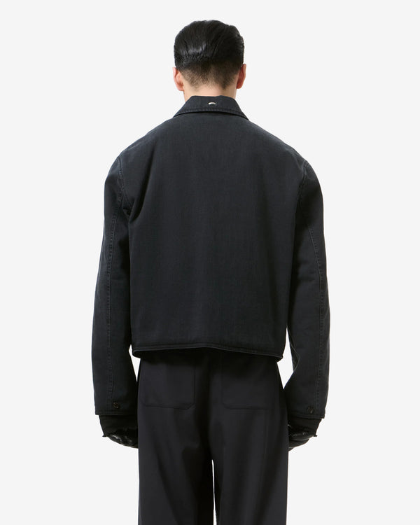 Our Legacy - Men's Slight Jacket - (Enzyme Obsidian Field Sateen)