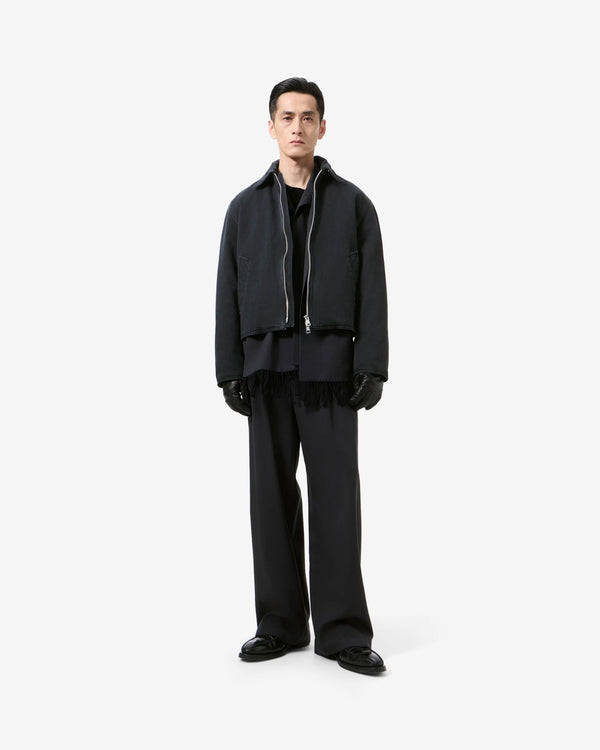 Our Legacy - Men's Slight Jacket - (Enzyme Obsidian Field Sateen)