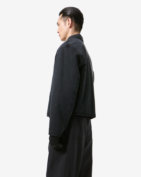 Our Legacy - Men's Slight Jacket - (Enzyme Obsidian Field Sateen)