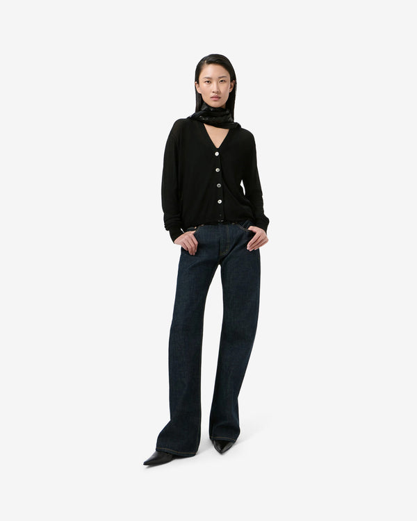 Our Legacy - Women's Slouch Cardigan - (Black Superfine Merino)