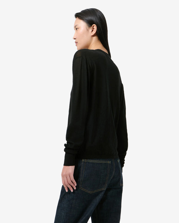Our Legacy - Women's Slouch Cardigan - (Black Superfine Merino)