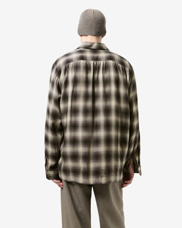 Our Legacy - Men's Every Shirt - (Taos Check Saloon Tencel)