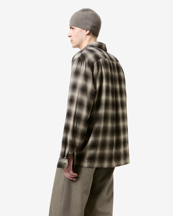 Our Legacy - Men's Every Shirt - (Taos Check Saloon Tencel)