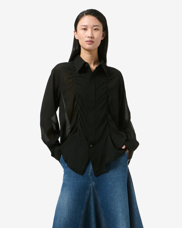 Our Legacy - Women's Jumble Shirt - (Black Echo Pristine Voile)