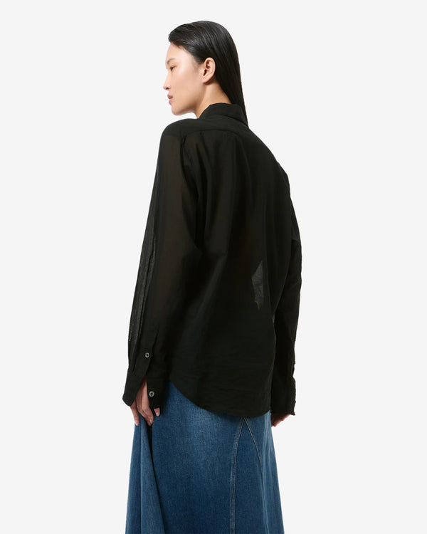 Our Legacy - Women's Jumble Shirt - (Black Echo Pristine Voile)