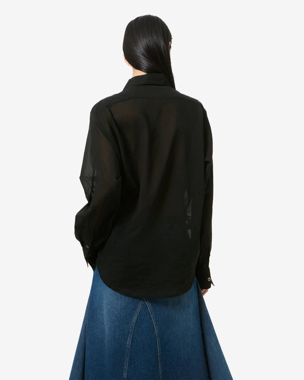 Our Legacy - Women's Jumble Shirt - (Black Echo Pristine Voile)