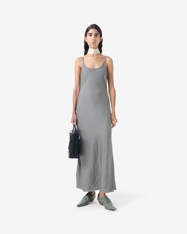 Our Legacy - Women's Glide Dress - (Warm Gravel Warmth Viscose)