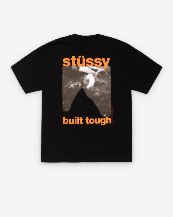Stüssy - Men's Built Tough T-Shirt - (Black)