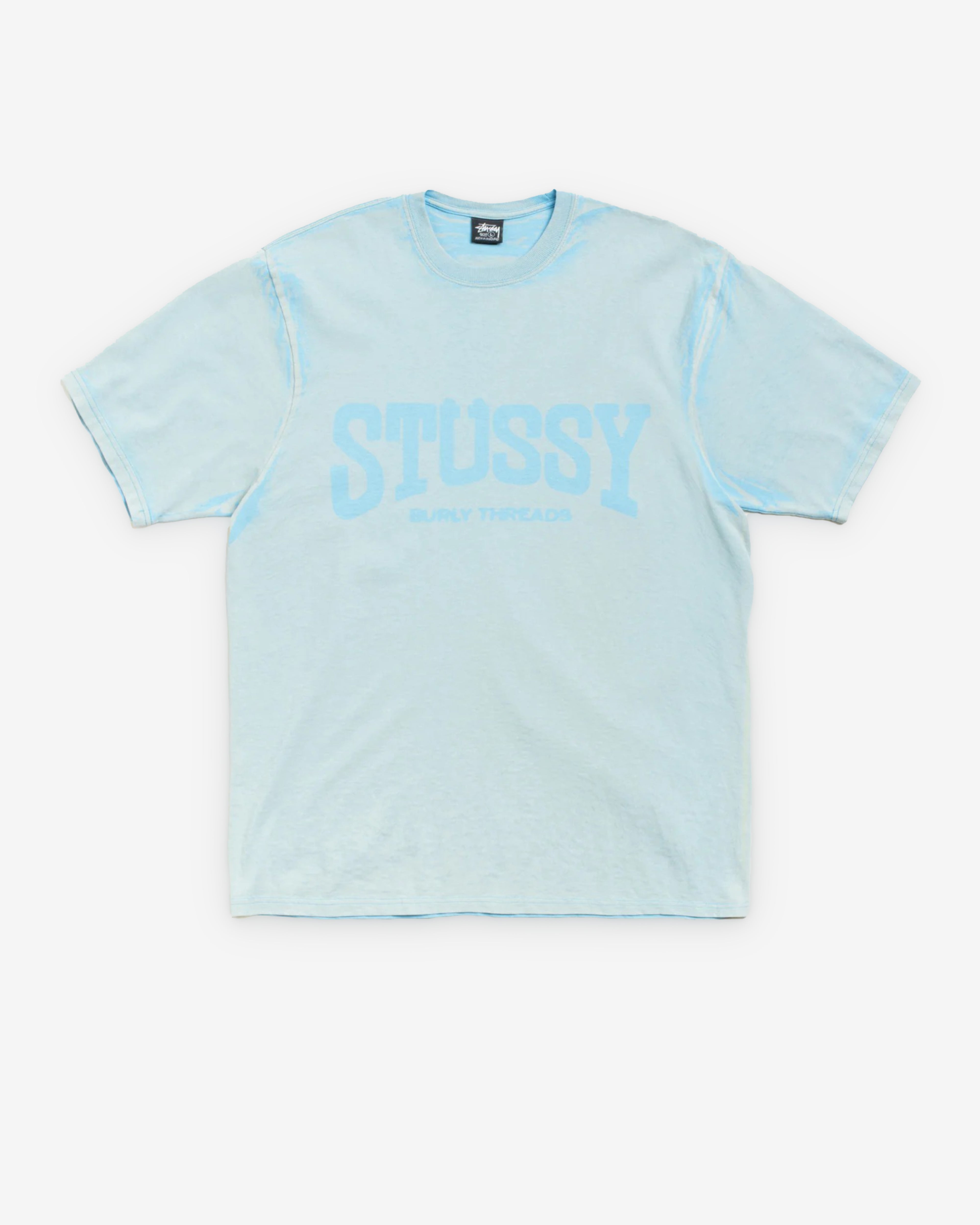 Stüssy: Men's Burly Tee (Sky Blue) | Dover Street Market London