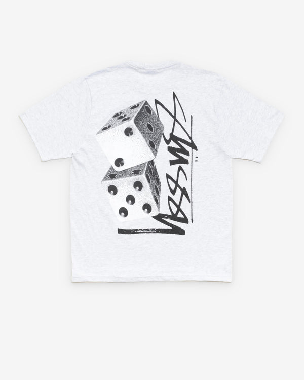 Stüssy - Men's Tall Dice Tee - (Ash Heather)