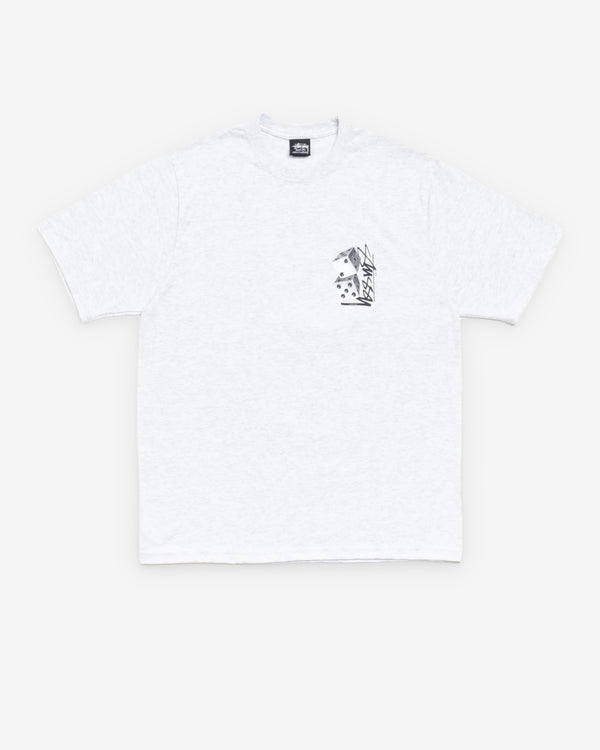 Stüssy - Men's Tall Dice Tee - (Ash Heather)