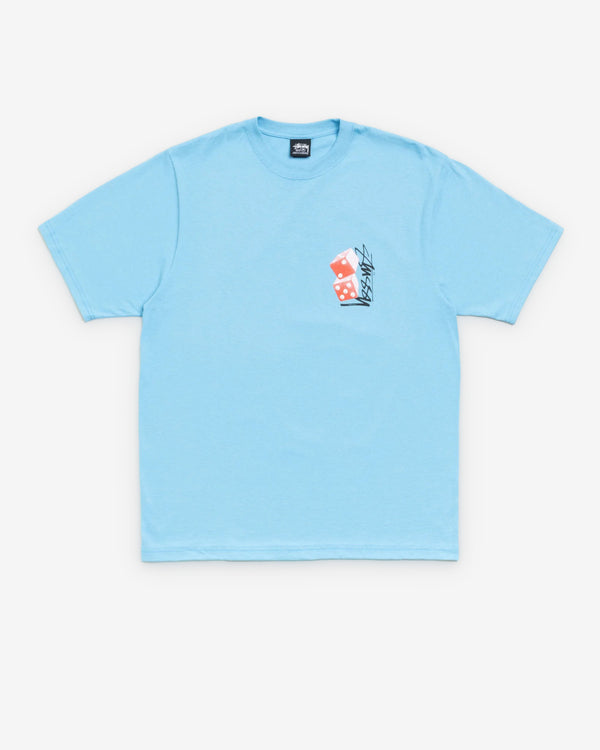 Stüssy - Men's Tall Dice Tee - (Sky Blue)