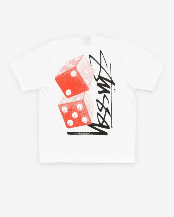 Stüssy - Men's Tall Dice Tee - (White)