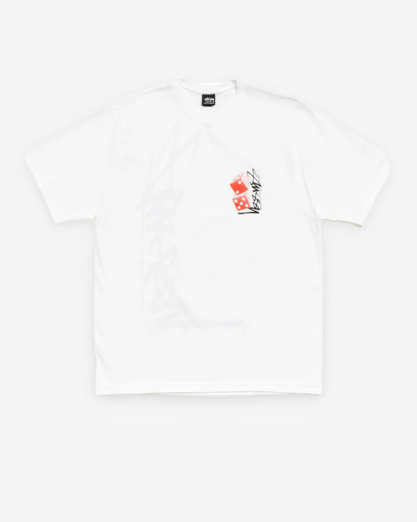 Stüssy - Men's Tall Dice Tee - (White)