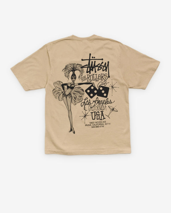 Stüssy - Men's High Rollers T-Shirt - (Rock)