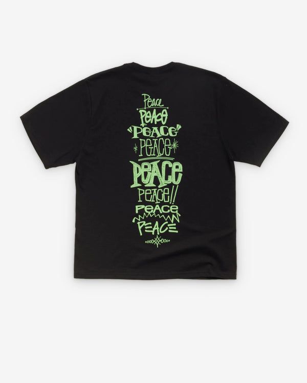 Stüssy  - Men's Peace Increased Tee - (Black)