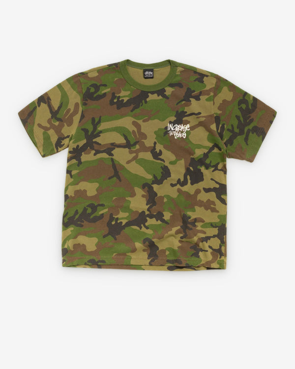 Stüssy  - Men's Peace Increased Tee - (Camo)