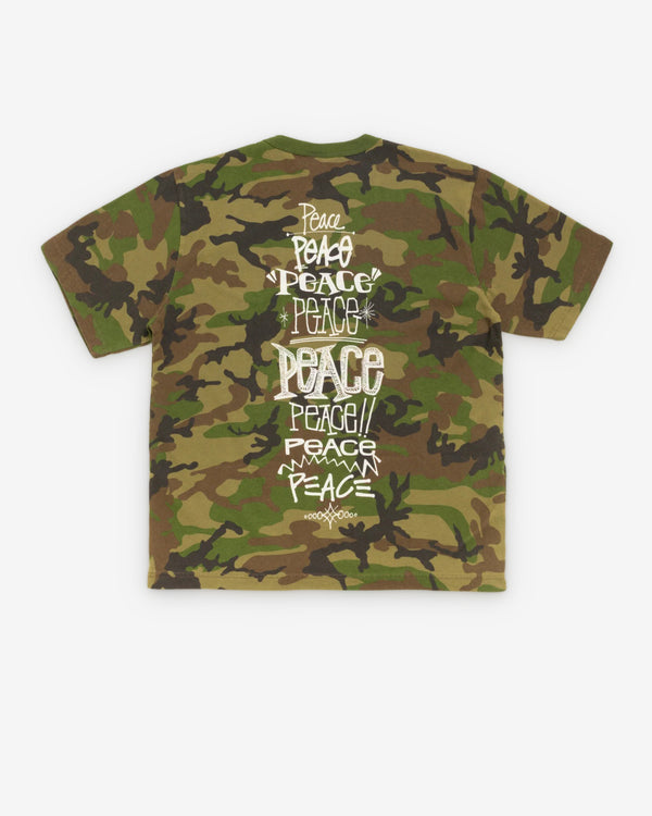 Stüssy  - Men's Peace Increased Tee - (Camo)