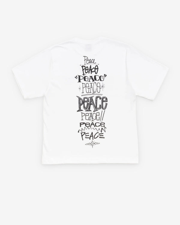Stüssy  - Men's Peace Increased Tee - (White)