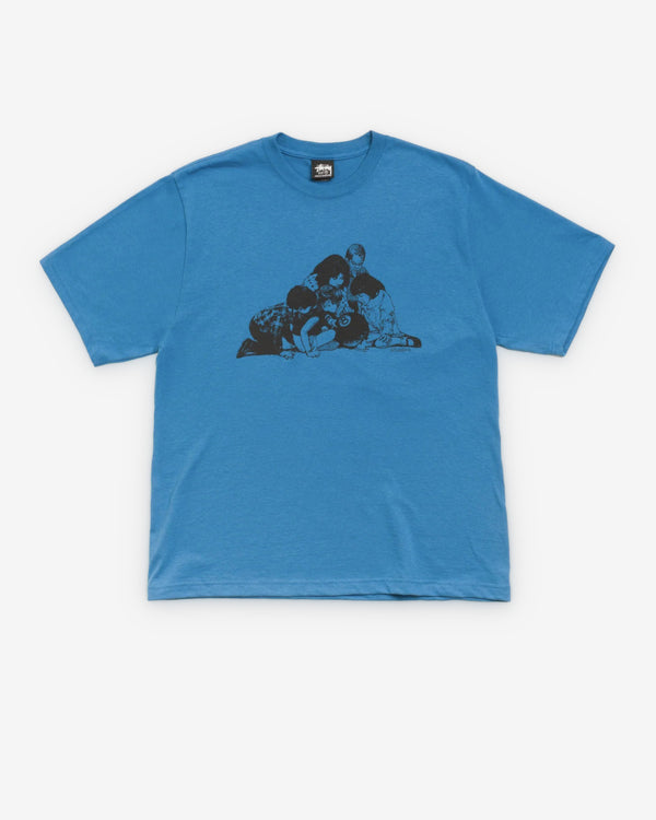 Stüssy  - Men's Kids Tee - (Blue)