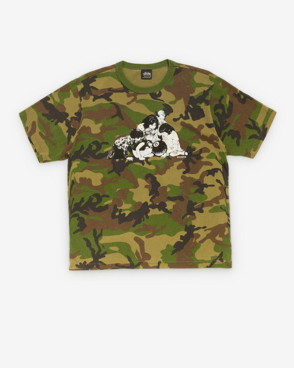 Stüssy  - Men's Kids Tee - (Camo)