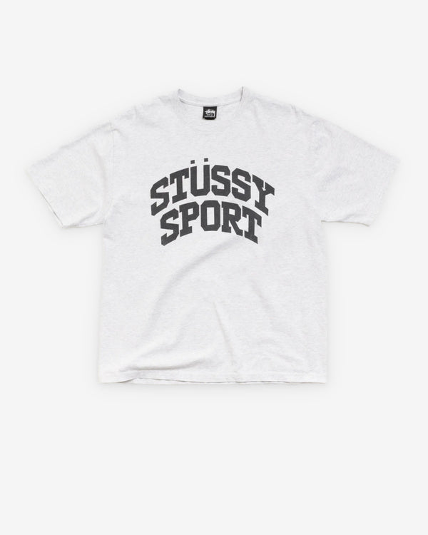 Stüssy - Men's Block Sport T-Shirt - (Ash Heather)