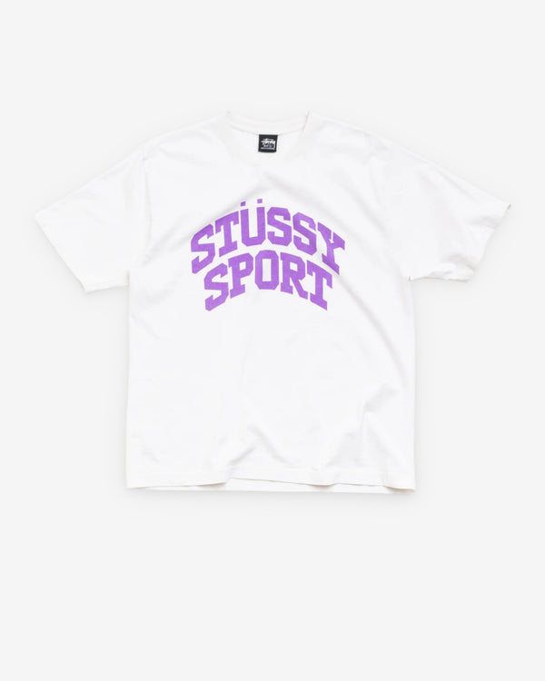 Stüssy - Men's Block Sport T-Shirt - (White)
