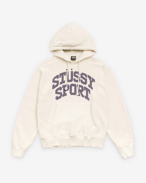 Stüssy - Men's Block Sport Hoodie - (Bone)
