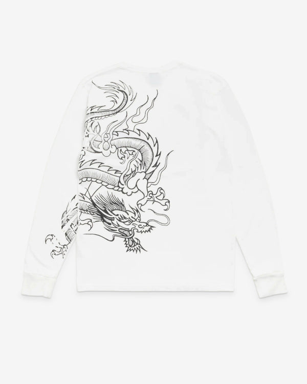 Stüssy - Men's Dragon Pig. Dyed Ls Tee - (Natural)