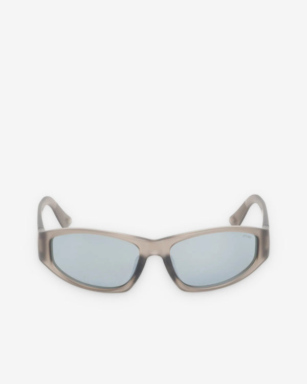 Stüssy  - Men's Leslie Sunglasses - (Frost Grey/Mirror Lens)