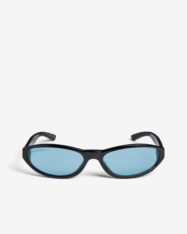 Balenciaga  -  Neo Round Sunglasses - (Black)
