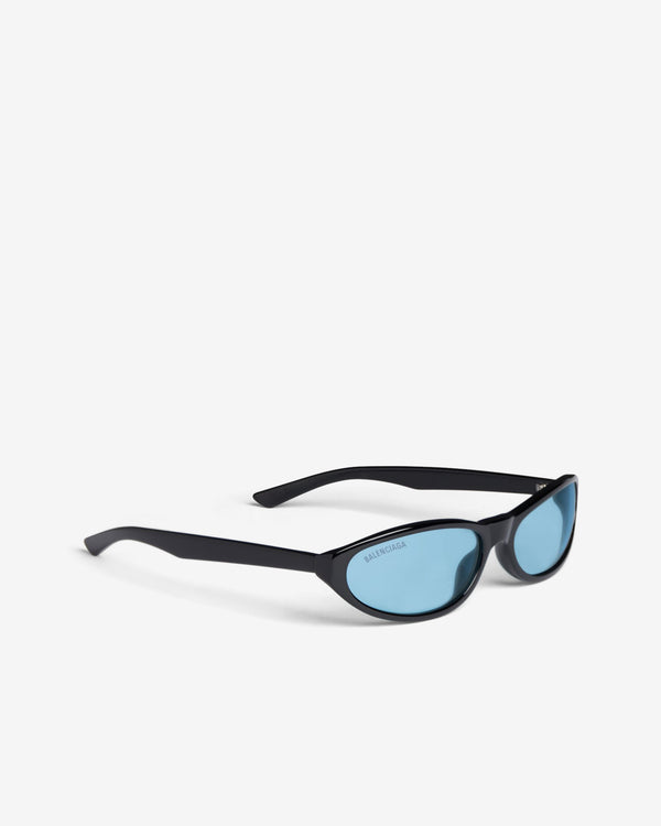 Balenciaga  -  Neo Round Sunglasses - (Black)
