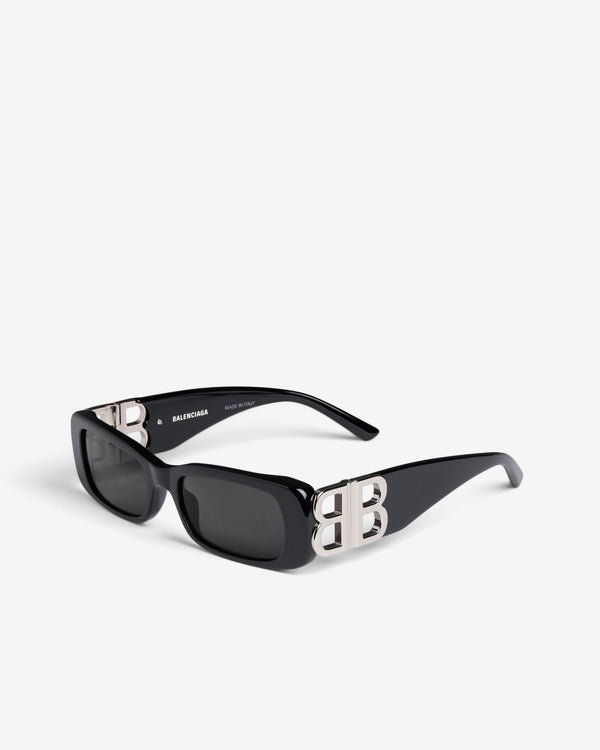 Balenciaga  -  Dynasty Rectangle Sunglasses - (Black)